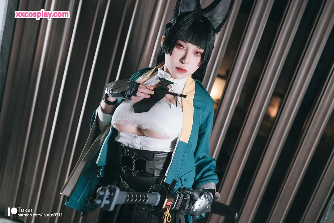 โตการ์ เป็น Hoshimi Miyabi - Blue Archive Gravure Cosplay
