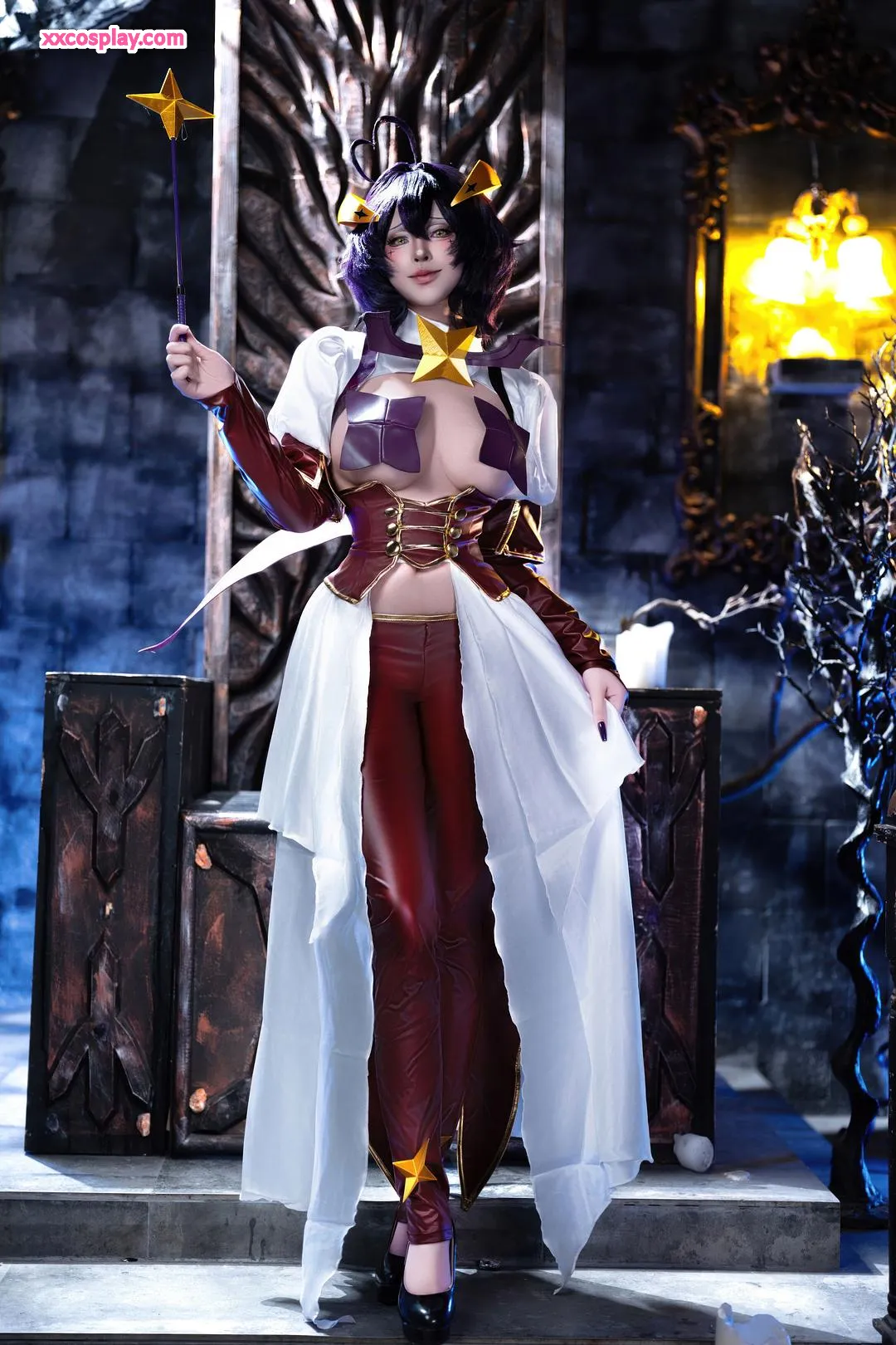 Yuno Shimizu en Black Swan - Cosplay Honkai: Star Rail
