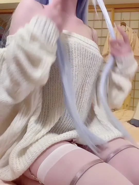 清水由乃 cosplay album Shimizu Yuno: Yuki-onna Inverno Quente - Video 43