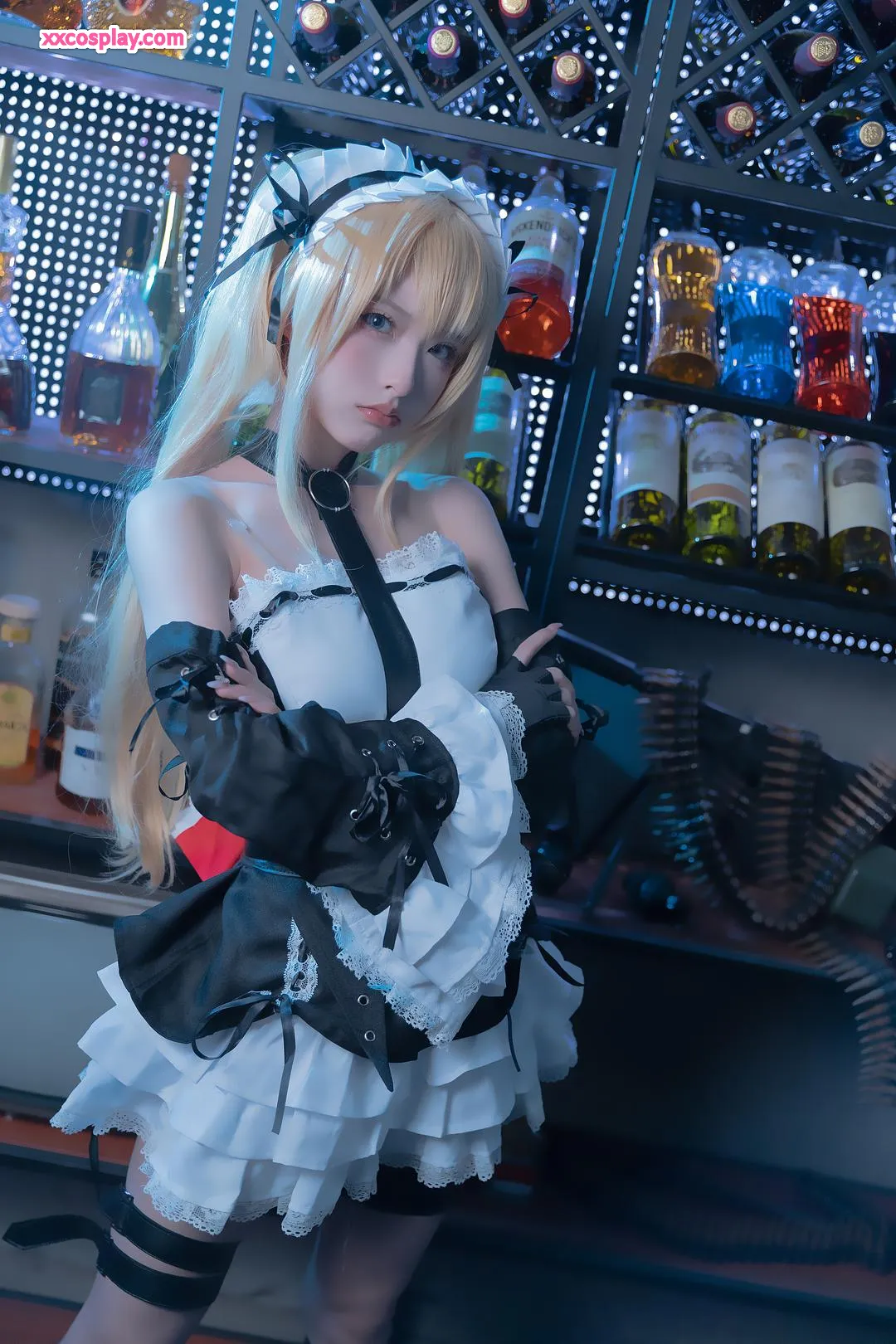 清水由乃 玛丽萝丝 哥特萝莉女仆原服装