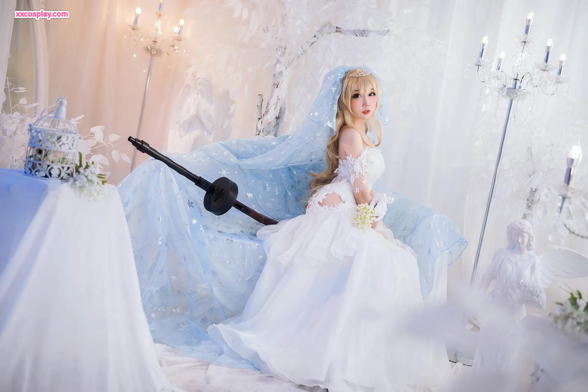 焖焖碳 少女前线 索米 婚纱