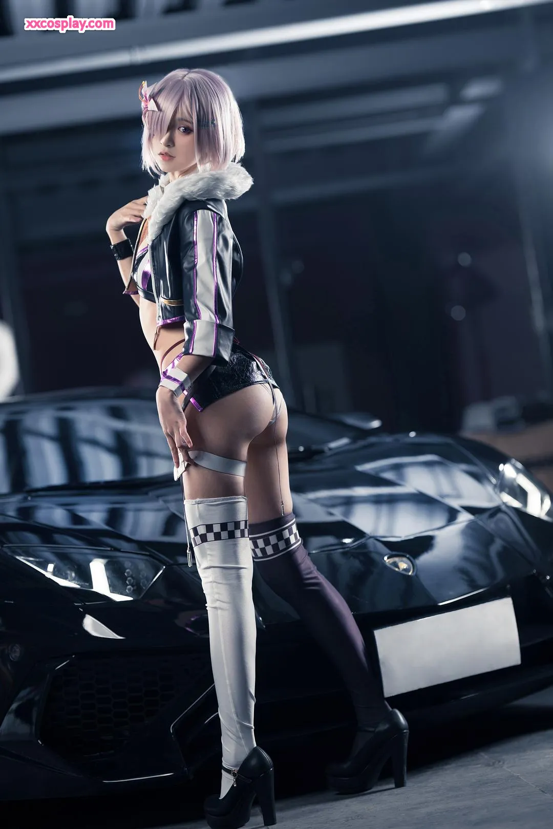 Ai Laoshi PhD as Mash Kyrielight: Sexy Racing Queen