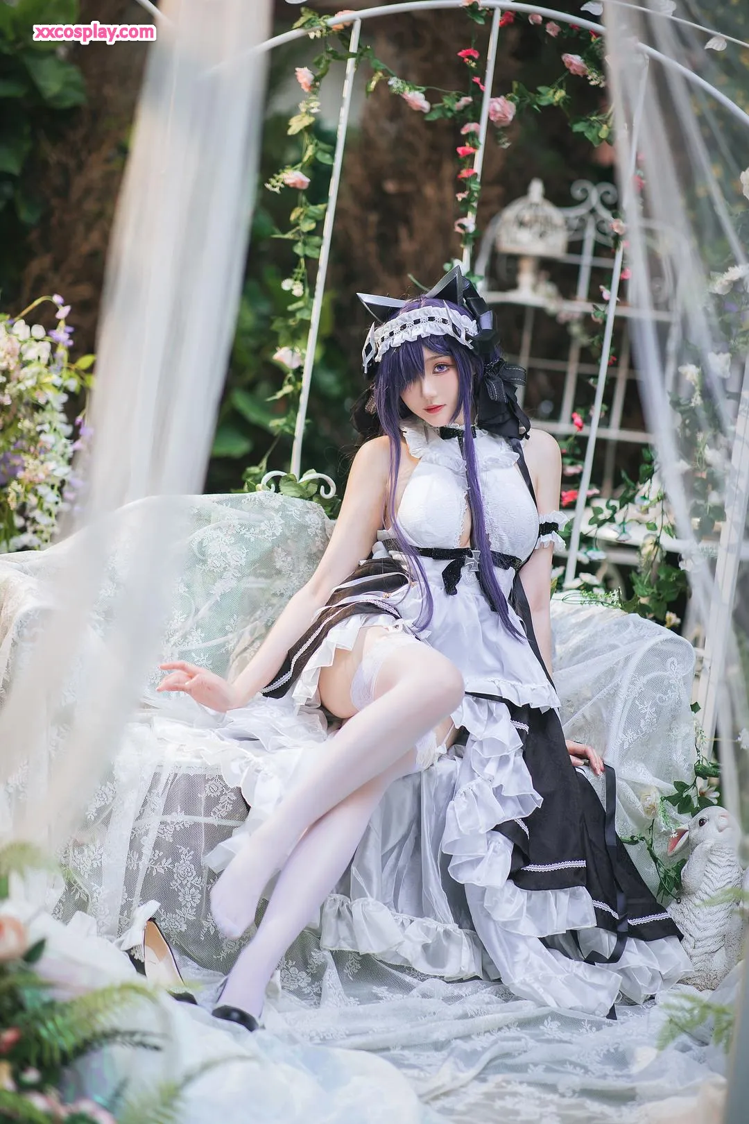 Guaxi Jiang como August Maid (Azur Lane)