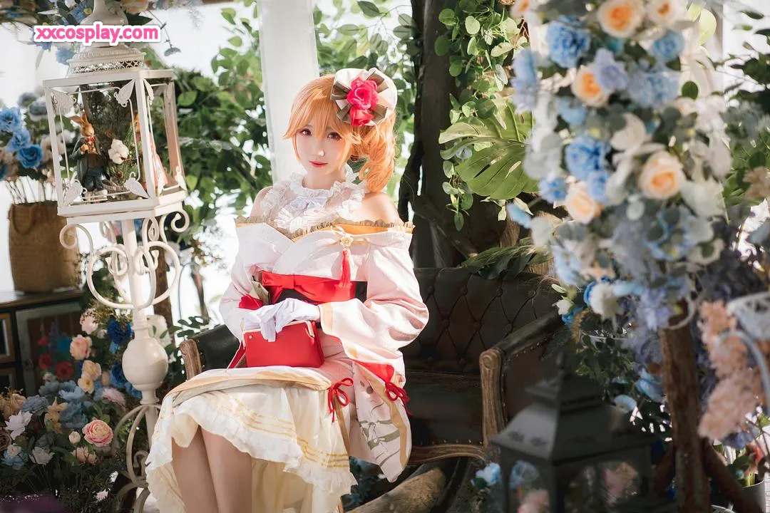 Guaxi Jiang sebagai Richelieu dalam Yukata Elegan