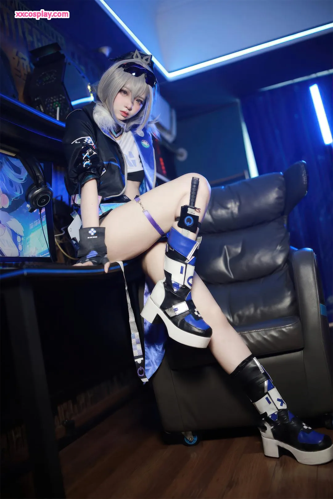 疯猫ss：银狼 Cosplay
