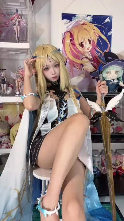 白栎Shirly cosplay album Shirly - 鳴潮 カティシヤ コスプレ - Video 70