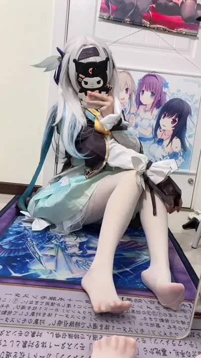 白栎Shirly cosplay album 白栎Shirly - 流萤 霍塔露 Cosplay - Video 78