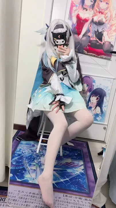 白栎Shirly cosplay album 白栎Shirly - 流萤 霍塔露 Cosplay - Video 79