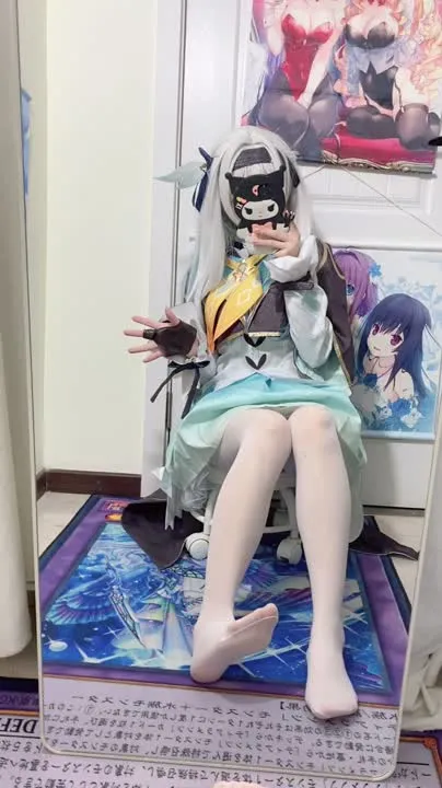 白栎Shirly cosplay album 白栎Shirly - 流萤 霍塔露 Cosplay - Video 84