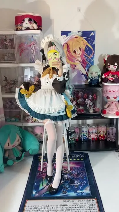 白栎Shirly cosplay album Shirly: Firefly Maid – Honkai: Star Rail - Video 74