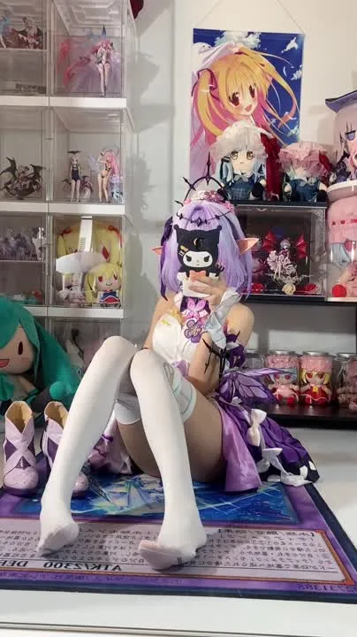 白栎Shirly cosplay album Shirly - Xia Die Butterfly - Video 62