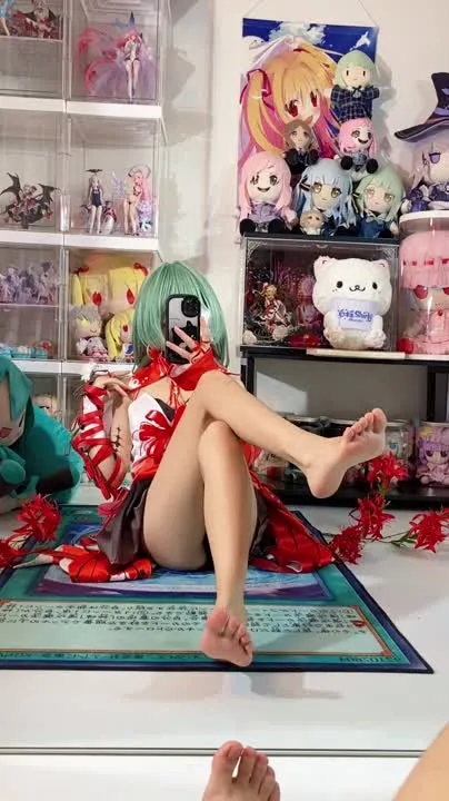 白栎Shirly cosplay album 白栎Shirly 化身《鸣潮》弗洛洛 - Video 149