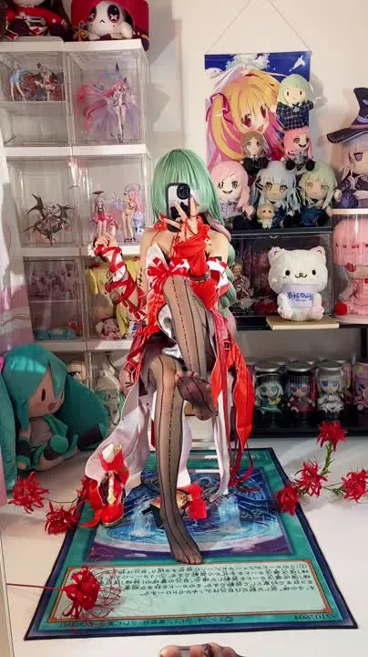 白栎Shirly cosplay album 白栎Shirly 化身《鸣潮》弗洛洛 - Video 153