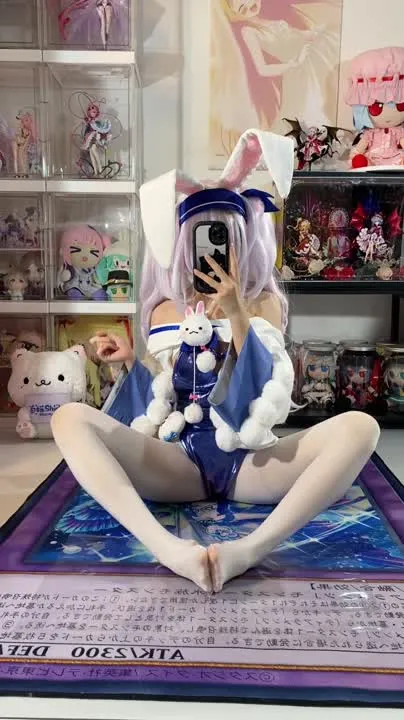 白栎Shirly cosplay album Shirly bilang Lafite 2 - Azur Lane Bunny Cosplay - Video 146