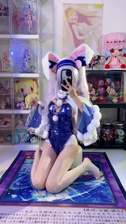 白栎Shirly cosplay album Shirly bilang Lafite 2 - Azur Lane Bunny Cosplay - Video 151