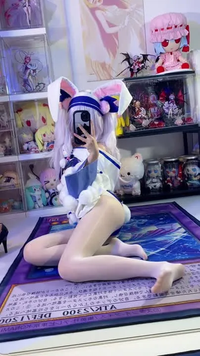 白栎Shirly cosplay album Shirly bilang Lafite 2 - Azur Lane Bunny Cosplay - Video 152