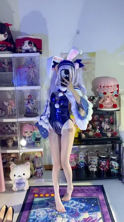 白栎Shirly cosplay album Shirly bilang Lafite 2 - Azur Lane Bunny Cosplay - Video 155