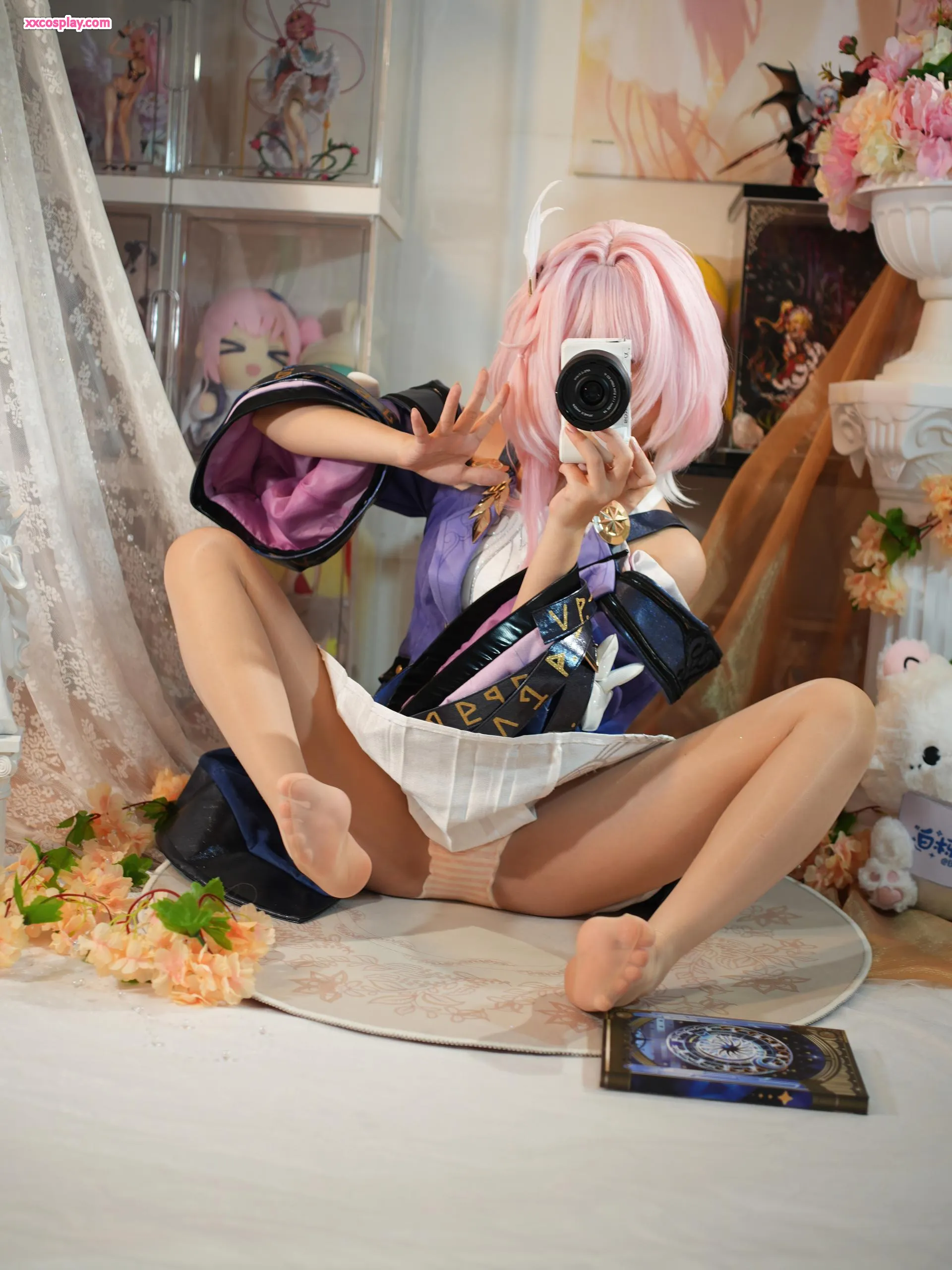 Shirly as ブラックスワン - 崩壊：スターレイル コスプレ
