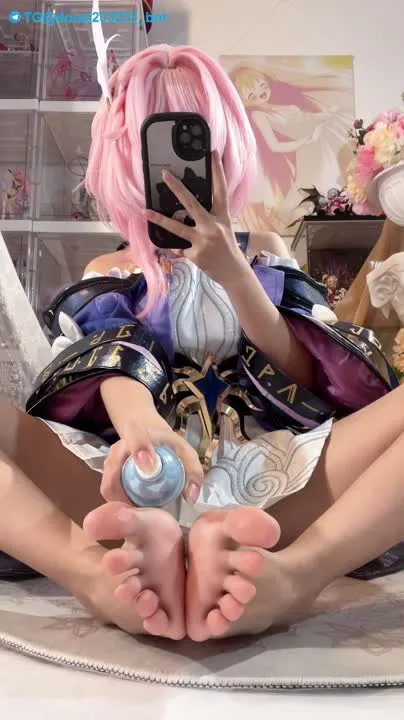 白栎Shirly cosplay album Shirly as Black Swan - Honkai: Star Rail Cosplay - Video 141