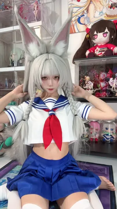 白栎Shirly cosplay album 白栎 Shirly - 朝凪 - Video 73