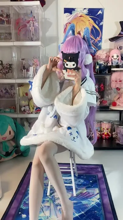 白栎Shirly cosplay album Shirly V: Seductive Lingerie Gravure - Video 8
