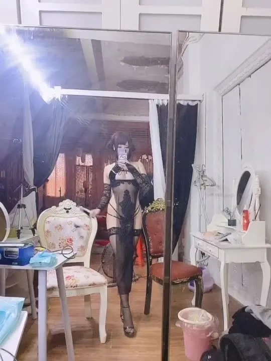 蜜汁猫裘 cosplay album 蜜汁貓裘 - 皮衣舞娘 - Video 51