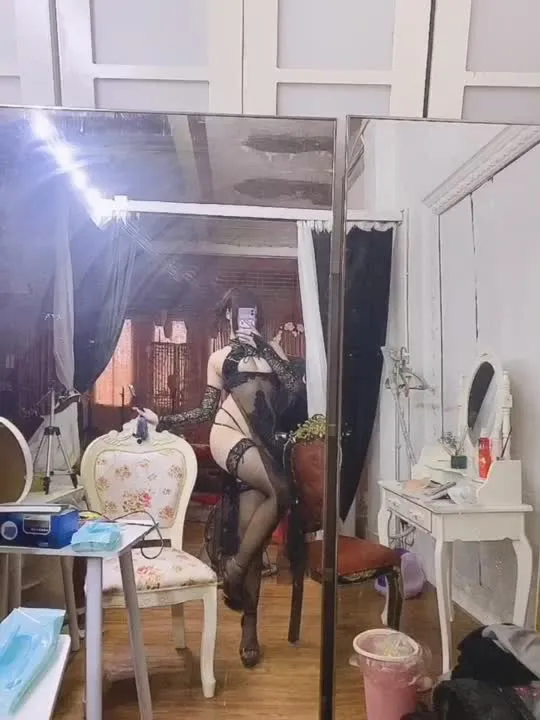 蜜汁猫裘 cosplay album 蜜汁貓裘 - 皮衣舞娘 - Video 52