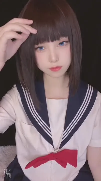 蜜汁猫裘 cosplay album Mizhi Maoqiu Gadis Sekolah JK Nakal - Video 40