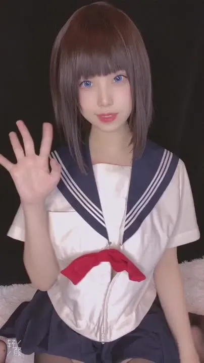 蜜汁猫裘 cosplay album Mizhi Maoqiu Gadis Sekolah JK Nakal - Video 44