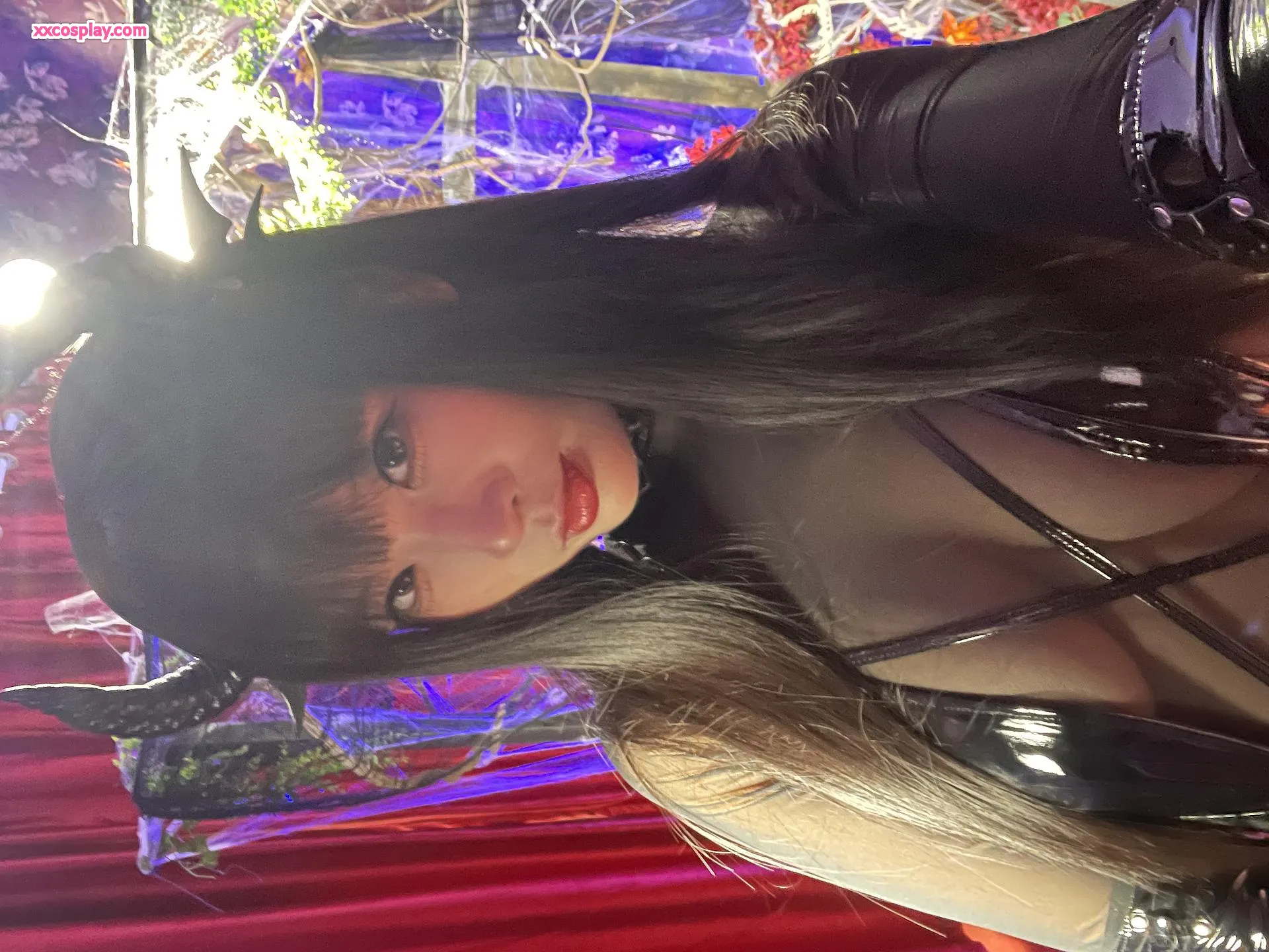 Xuanxiao Xuejie Succubus Lateks Halloween