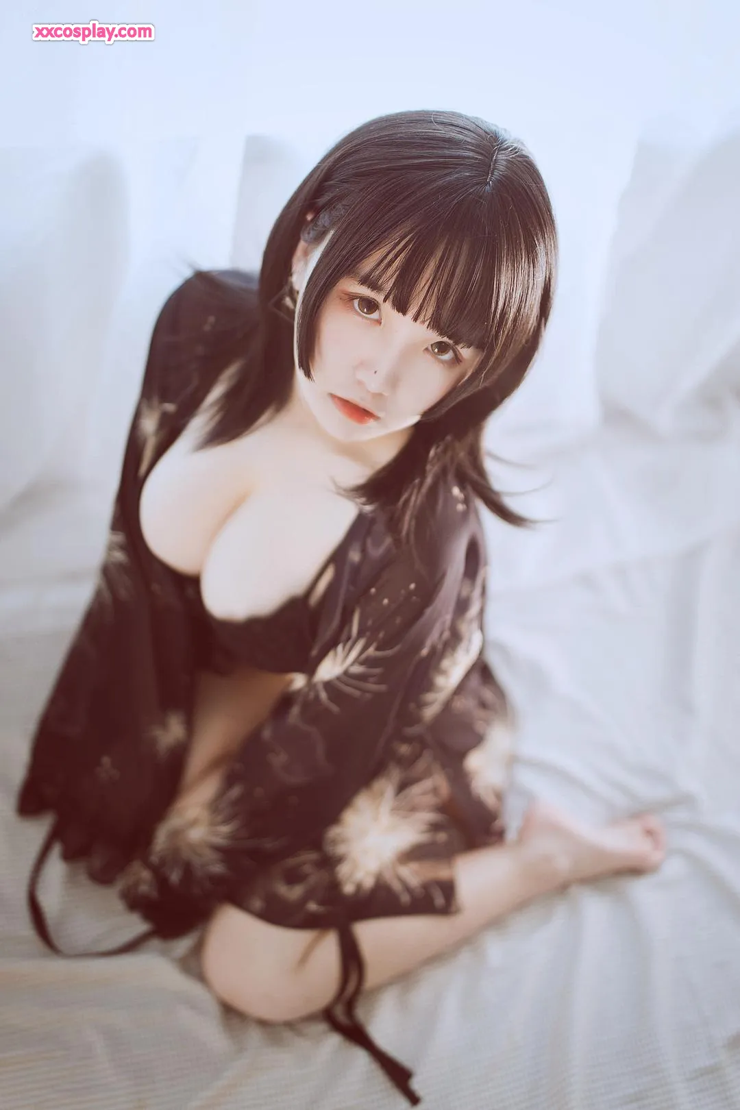 A Ban Hari Ini Sangat Bahagia - Lingerie Gantungan Hitam