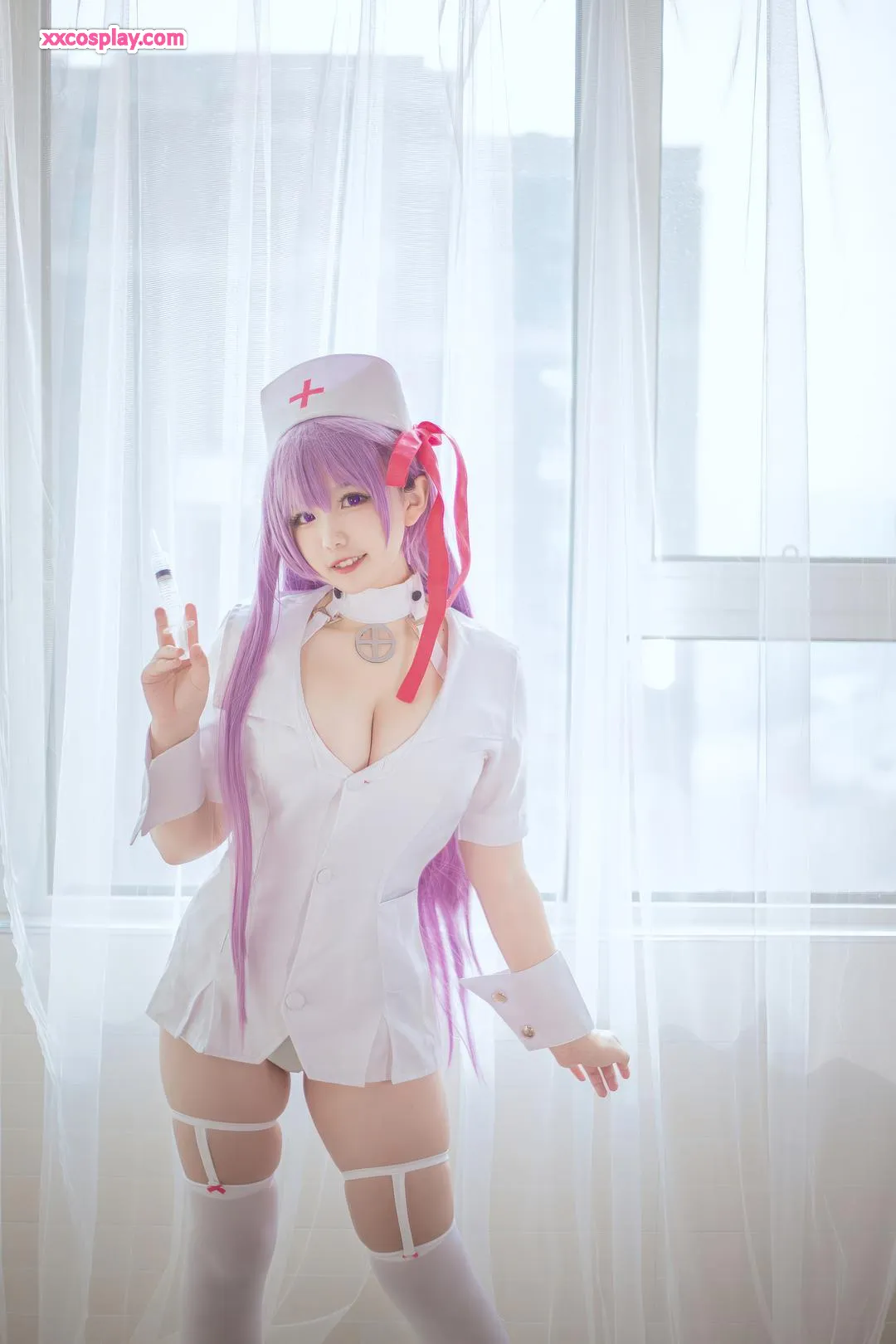 Aban Jintian Henkaixin - BB Nurse Cosplay