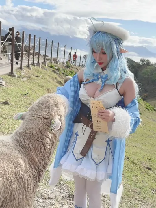 雨波_HaneAme cosplay album HaneAme Yukihana Lamy Cosplay - Video 41