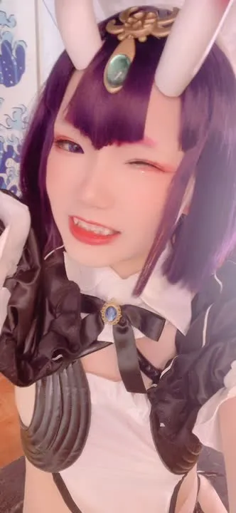 雪晴Astra cosplay album Xueqing Astra's Seductive Demon Maid Cosplay - Video 17