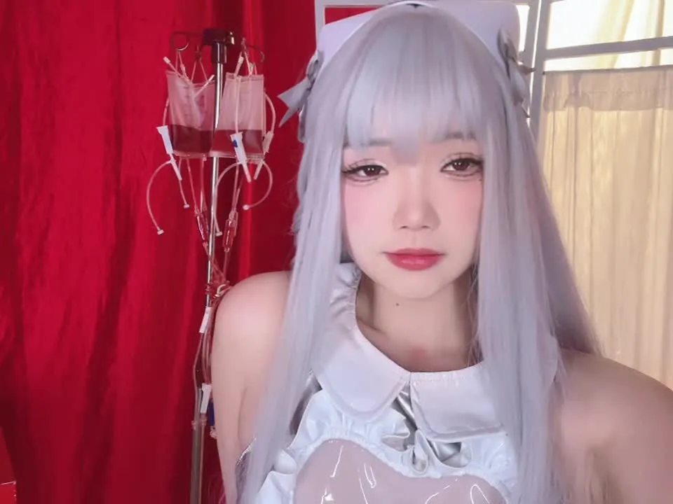 雪晴Astra cosplay album Xue Qing Astra's Gothic Bunny Lolita - Video 15