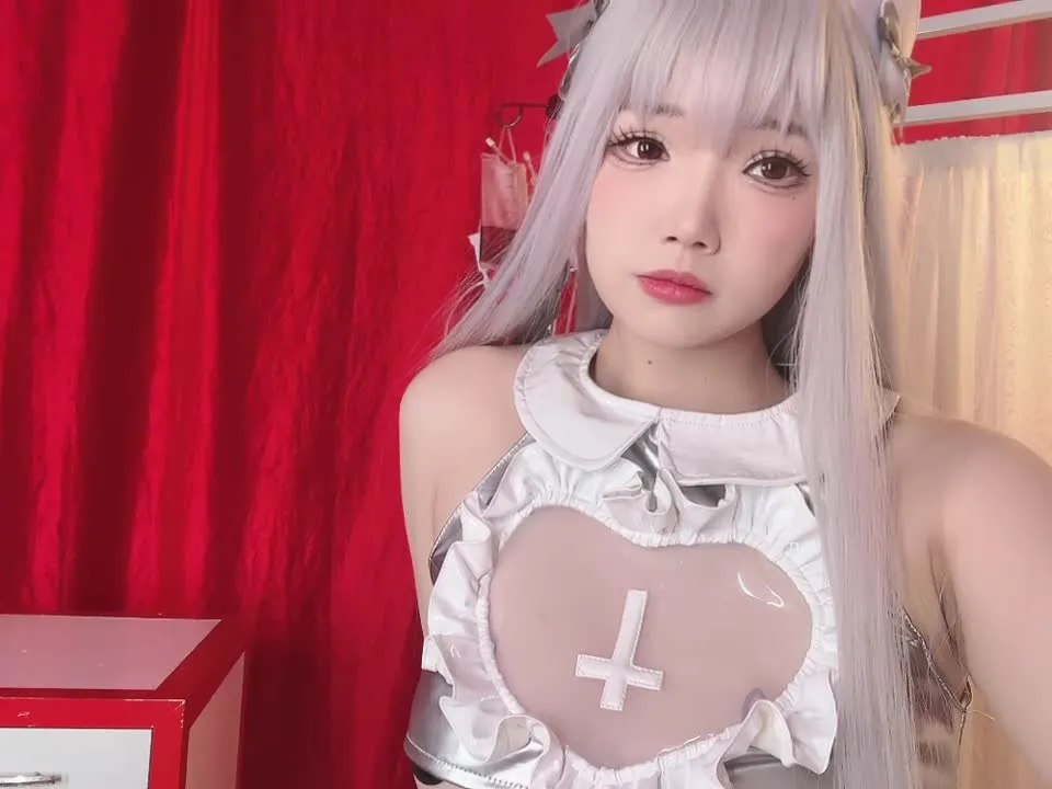 雪晴Astra cosplay album Xue Qing Astra's Gothic Bunny Lolita - Video 16