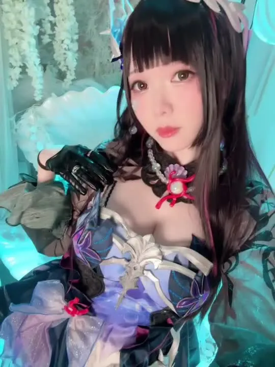 霜月shimo cosplay album Shimo: Hysilens (Honkai Star Rail) - Video 19