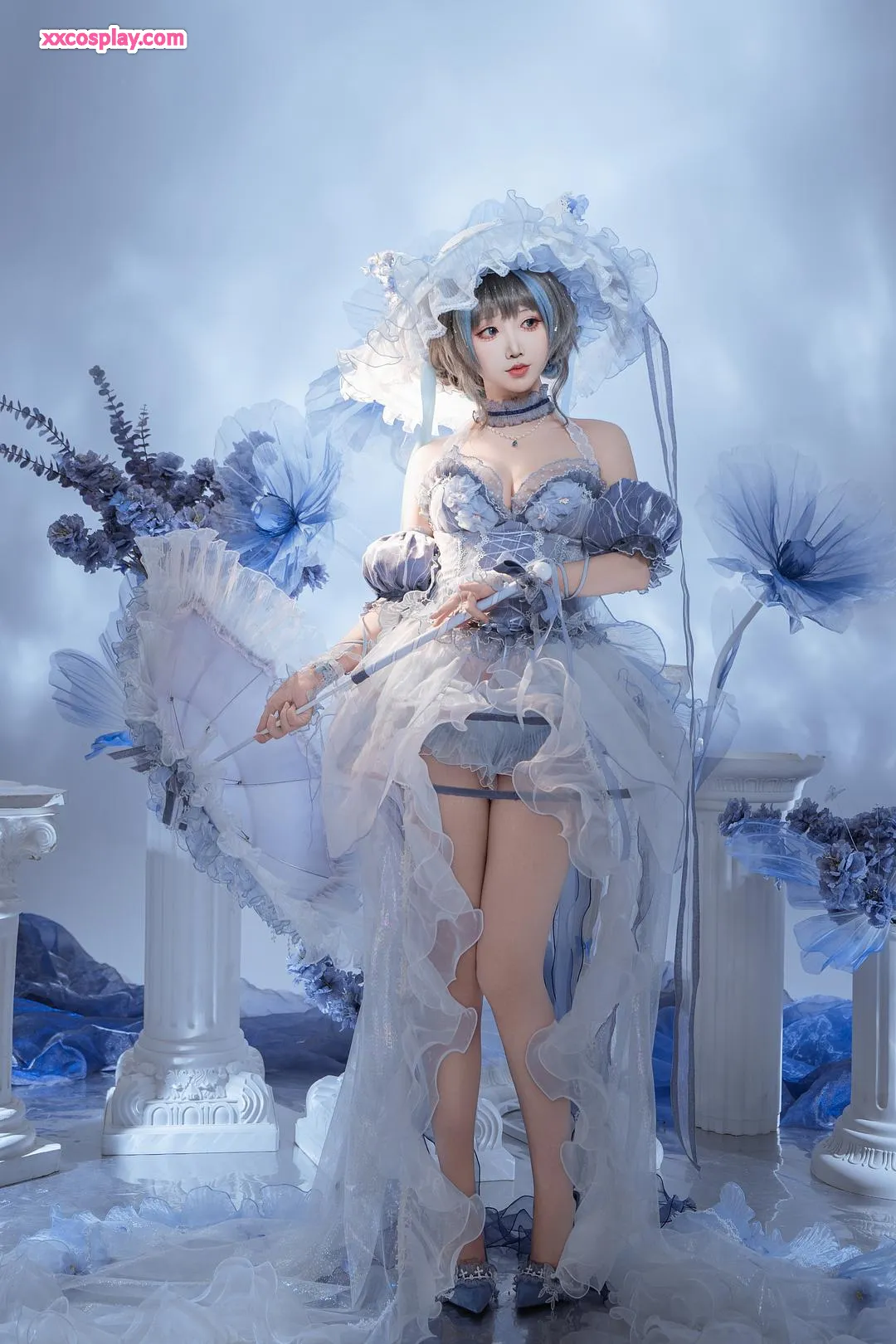 Mianbing Xianer: Cosplay Gaun Cheshire Azur Lane