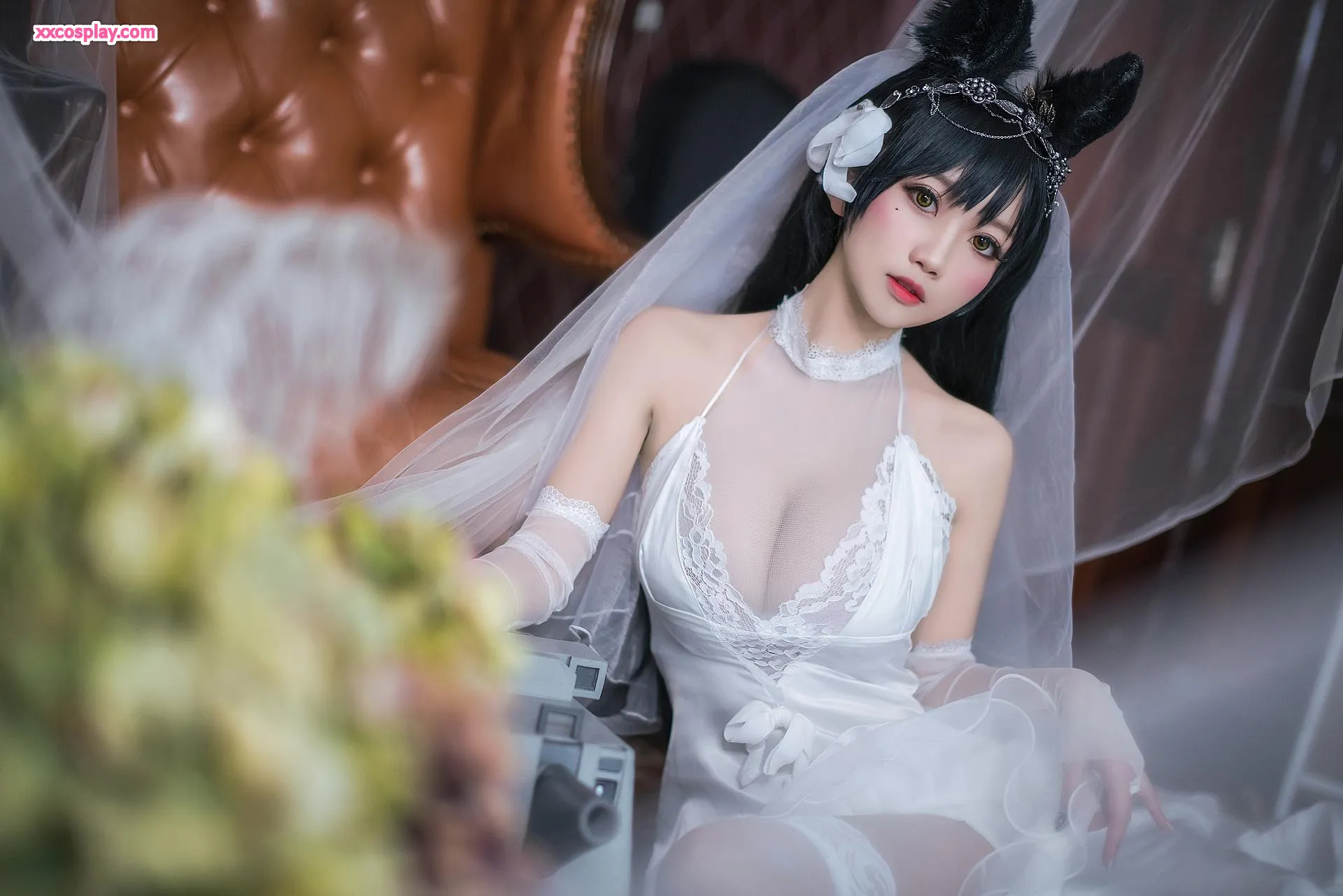 Guichu Yao - Cosplay Gaun Pengantin Atago