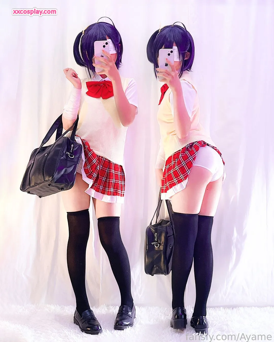 Ayame: Cosplay Lingerie Elf Renda Menggoda