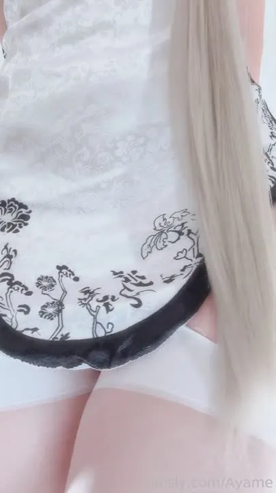 Ayame cosplay album Ayame: Cosplay Đồ Lót Ren Tiên Nữ Quyến Rũ - Video 112