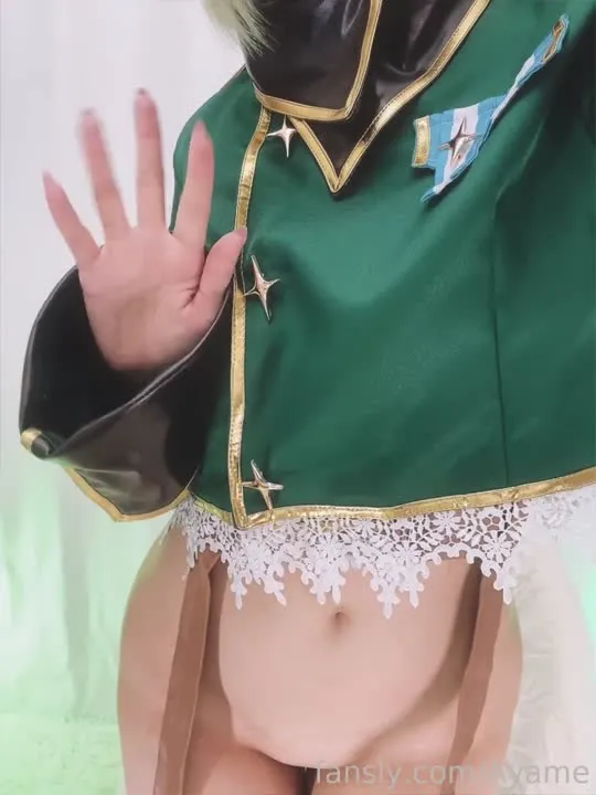 Ayame cosplay album Ayame Fansly 八月奖励 角色扮演写真 - Video 128
