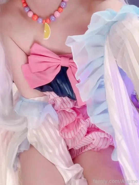 Ayame cosplay album Ayame: Azusa Swimsuit Gravure - Video 20