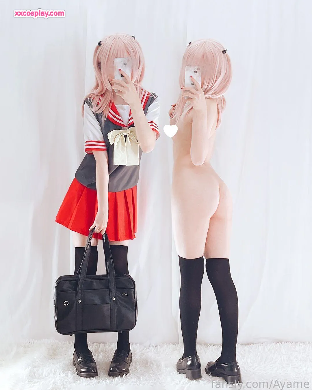 Ayame Juju : Lingerie et Uniforme Séduisants