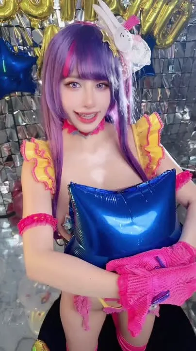 Byoru cosplay album Byoru bilang Hoshino Ai: Bunny Idol Glamour - Video 62