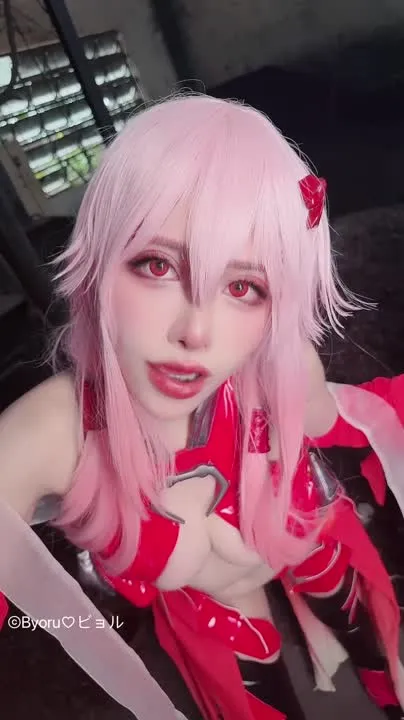 Byoru cosplay album Byoru sebagai Inori Yuzuriha - Video 51