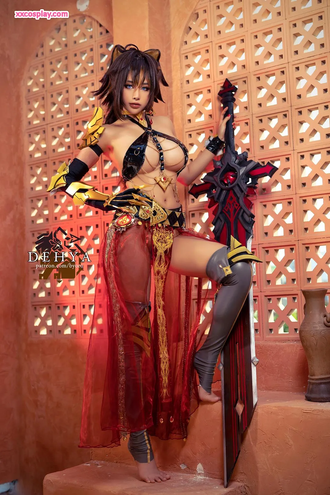 Byoru en Dehya - Cosplay Genshin Impact