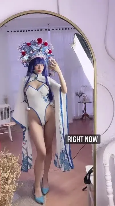 Byoru cosplay album Byoru sebagai Paime – Cosplay Nikke - Video 32