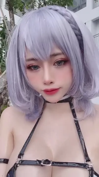 Byoru cosplay album Byoru en Shirogane Noel (Hololive) Maillot de bain Gravure - Video 66