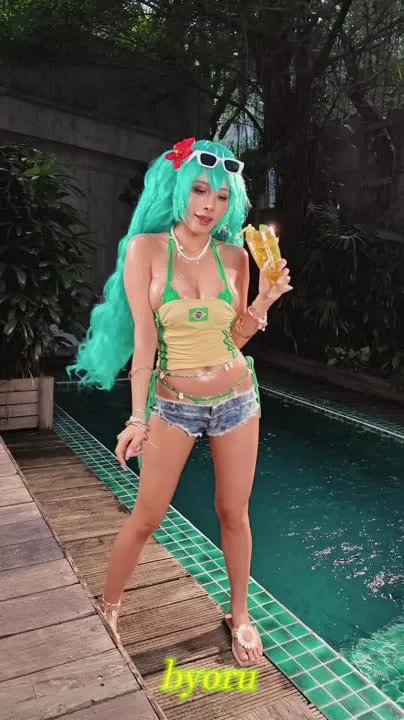 Byoru cosplay album Byoru - 브라질 미쿠 - Video 62